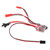 Compact 10A brushed ESC speed controller with brake function for RC drones and mini RC vehicle applications