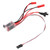 Compact 10A brushed ESC speed controller with brake function for RC drones and mini RC vehicle applications