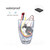 Waterproof 1080 80A brushed ESC with programming card for 1/8 and 1/10 RC cars and crawlers