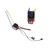 Waterproof 320A brushed ESC with cooling fan and T-plug for 1/10 RC cars and boats