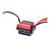 60A brushed ESC speed controller with 6V 2A BEC for 1/10 RC crawlers, trucks, and cars