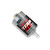 Titan 550 21-turn reverse rotation brushed motor with 30% longer armature than standard 540 size, 14V rated high-torque motor for RC monster truck, off-road, and high-traction vehicle drivetrain builds requiring reverse shaft rotation direction