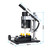 TwoTrees mini micro bench drilling machine with 775 pure copper winding motor, B10 chuck for 0.6-6mm drill bits, 7-speed variable control, thickened steel spindle, heavy-duty metal base with non-slip pads, and included vise for wood, acrylic, PVC, aluminium, soft steel, and PCB precision drilling