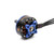 WEI2207 2300KV brushless motor clockwise rotation for FPV racing drone and freestyle quadcopter, 22mm stator diameter 7mm stator height 5-inch propeller class multicopter motor showing stator winding and mounting base