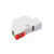 Industrial ESP32-S3 single-channel WiFi relay module with isolated RS485 interface and DIN rail mount enclosure