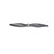 9x4.5EA VORTEX grey glass-fiber nylon CW reverse-rotation electric propellers for fixed-wing UAVs, 2-piece pack