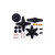 FEETECH FS5109R 6V 10.2 kg.cm 360deg analog continuous-rotation servo with metal gears, dual ball bearings, metal-brush motor, and 25T spline