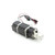 TOPSFLO MG200 Series 24V magnetic-drive micro gear pump with built-in brushless DC motor controller, 316L stainless-steel housing, PEEK gears, and PTFE seals