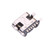 USB Type-C SMD 6-position right-angle female receptacle connector for compact PCB power and connectivity applications