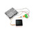 M5Stack Scale Kit with HX711 24-bit ADC, 4 half-bridge resistive strain-gauge sets and total weighing capacity up to 200 kg