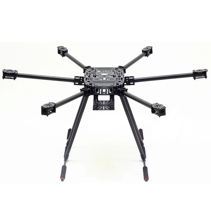 Buy ZD850 Full Carbon Fiber Hexa-Rotor Frame With Unflodable Landing ...
