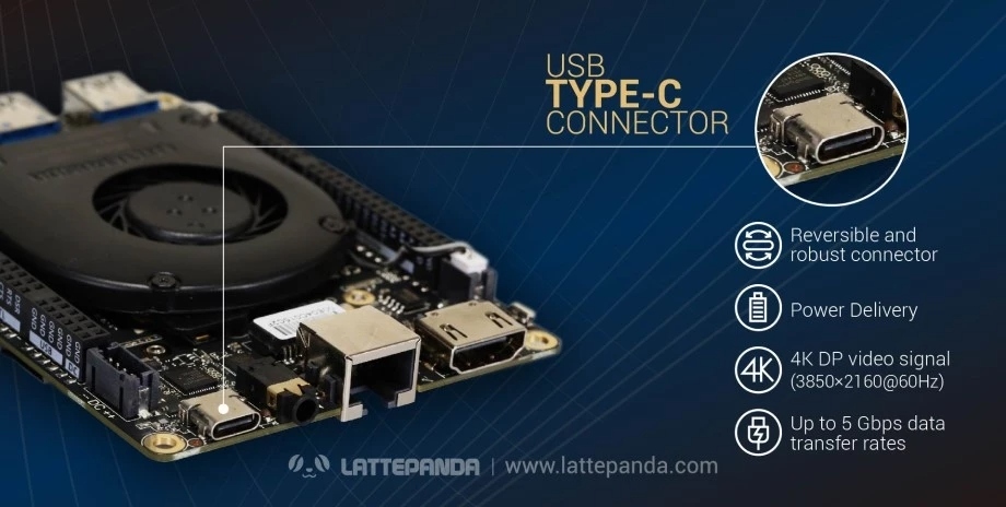 LattePanda 2 Alpha 864s – Windows/Linux SBC with Intel i5, 8GB RAM