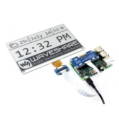 Universal e-Paper Driver HAT, supports various Waveshare SPI e-Paper ...