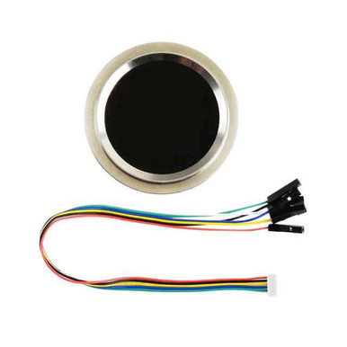 Round-shaped All-in-one UART Capacitive Fingerprint Sensor