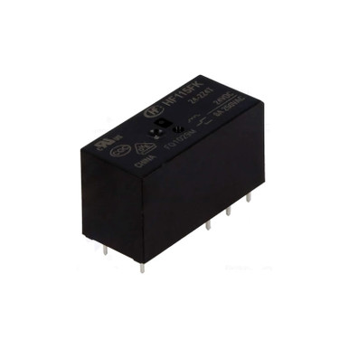 HF115FK/24-2ZS4T - Hongfa | 8A 24VDC 2FormC Power Relay | Evelta