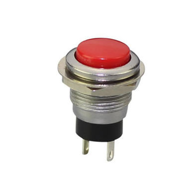 Buy Normal Open Push Button Switch SPST Online | DS-318-R - Daier | Evelta