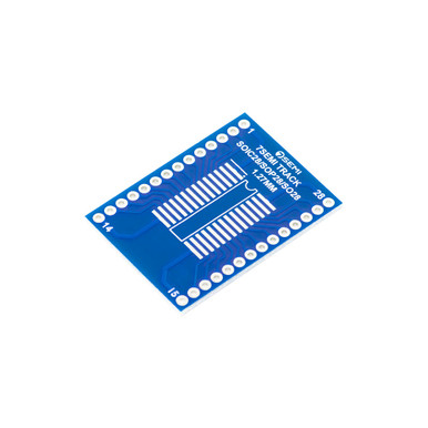 10pcs SOP16/SOP28/SSOP28 To DIP16/DIP28 Adapter Boards - PCB Converter With Pin Headers