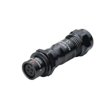 Buy SA10 Red 2 Pin Female IP67 Waterproof In- Line Cable Connector Rear ...