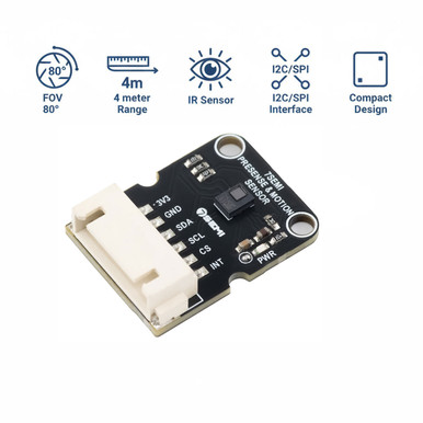 7Semi STHS34PF80 Human Presence & Motion Sensor Board – 80° FOV, 4m ...