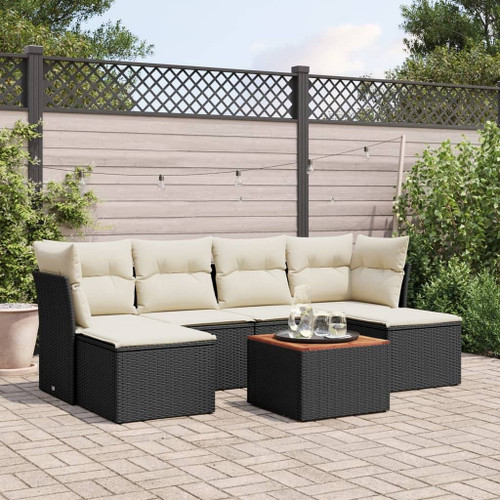 Backyard Couch Set Black