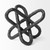 10" Black Metal Chain Link Tabletop Sculpture N270-392514