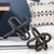 10" Black Metal Chain Link Tabletop Sculpture N270-392514