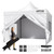 VEVOR 10x10 FT Pop Up Canopy with Removable Sidewalls – Portable Gazebo & Wheeled Bag for Outdoor Events