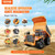 VEVOR 9-Channel RC Dump Truck – 1:18 Scale Remote Control Construction Vehicle