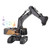 Remote Control Excavator Toy – 22 Channel 1:14 Scale RC Digger for Kids