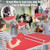 60 Inch Portable Tennis Ping Pong Folding Table with Accessories-Red - Color: Red D681-SP37197RE