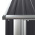 vidaXL Garden Shed Anthracite Galvanized steel, plastic Large Durable