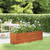  Garden Raised Bed Rusty Corten steel Large Decorative Inlays A949-151952