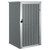 vidaXL Tool Shed Grey Galvanized steel, metal, plastic Medium