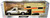 1992 GMC Sierra GT Pickup Truck Gold Metallic with White Sides with Camper Shell "American Classics F977-75330-73204GLD