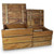  Storage Crate Natural Mahogany Solid mahogany wood A949-244498