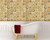5" X 5" Vintage Beige And White Peel And Stick Removable Tiles N270-390904