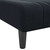  Chaise Longue Black Velvet (100% polyester), plywood Medium A949-352829