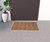 18" X 30" Brown Coir Floral Outdoor Door Mat N270-573928