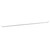 Curtain Rail White and Silver Aluminum, plastic A949-154612