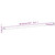 Curtain Rail White and Silver Aluminum, plastic A949-154612