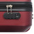 Hardcase Trolley Set 3 pcs Wine Red