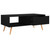 Coffee Table Black Engineered wood, MDF 39.4 x 19.5 x 16.9 in