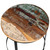 Coffee Table Brown and Black Solid reclaimed wood and iron