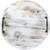 Cousin DIY Round Wood Tray With Metal Handles 18 White Wash Pack of 2