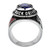 Trucker Ring in Montana Blue