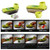 Veggie Lover's Compact Palm Sized Mini Grater and Veggie Slicer