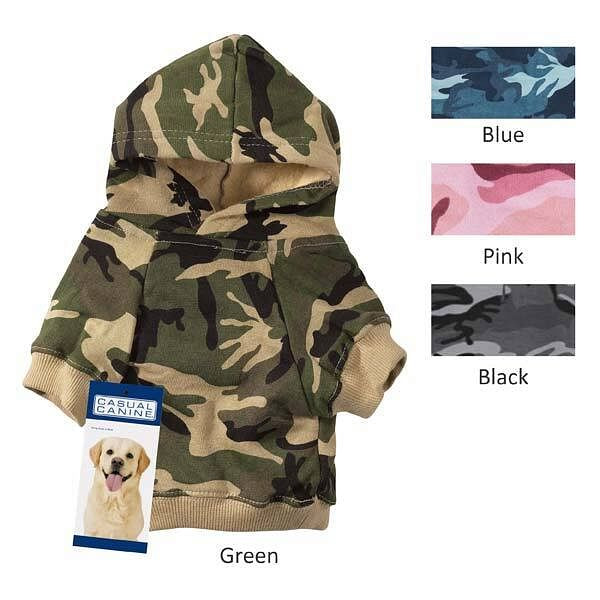 Casual Canine Camo Hoodies M Pink Camo