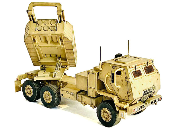 United States M142 High Mobility Artillery Rocket System (HIMARS) Desert Camo "NEO Dragon Armor" Se F977-63018