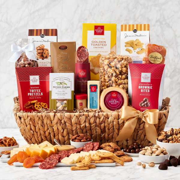 Gourmet Temptations: Sweet & Savory Gift Basket Z954-GC-5482