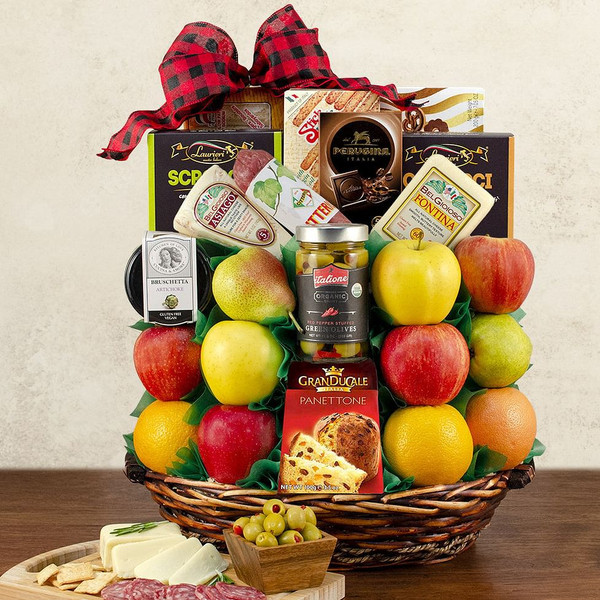 Italian Orchard: Premium Fruit Gift & Gourmet Gift Basket Z954-CPB-694